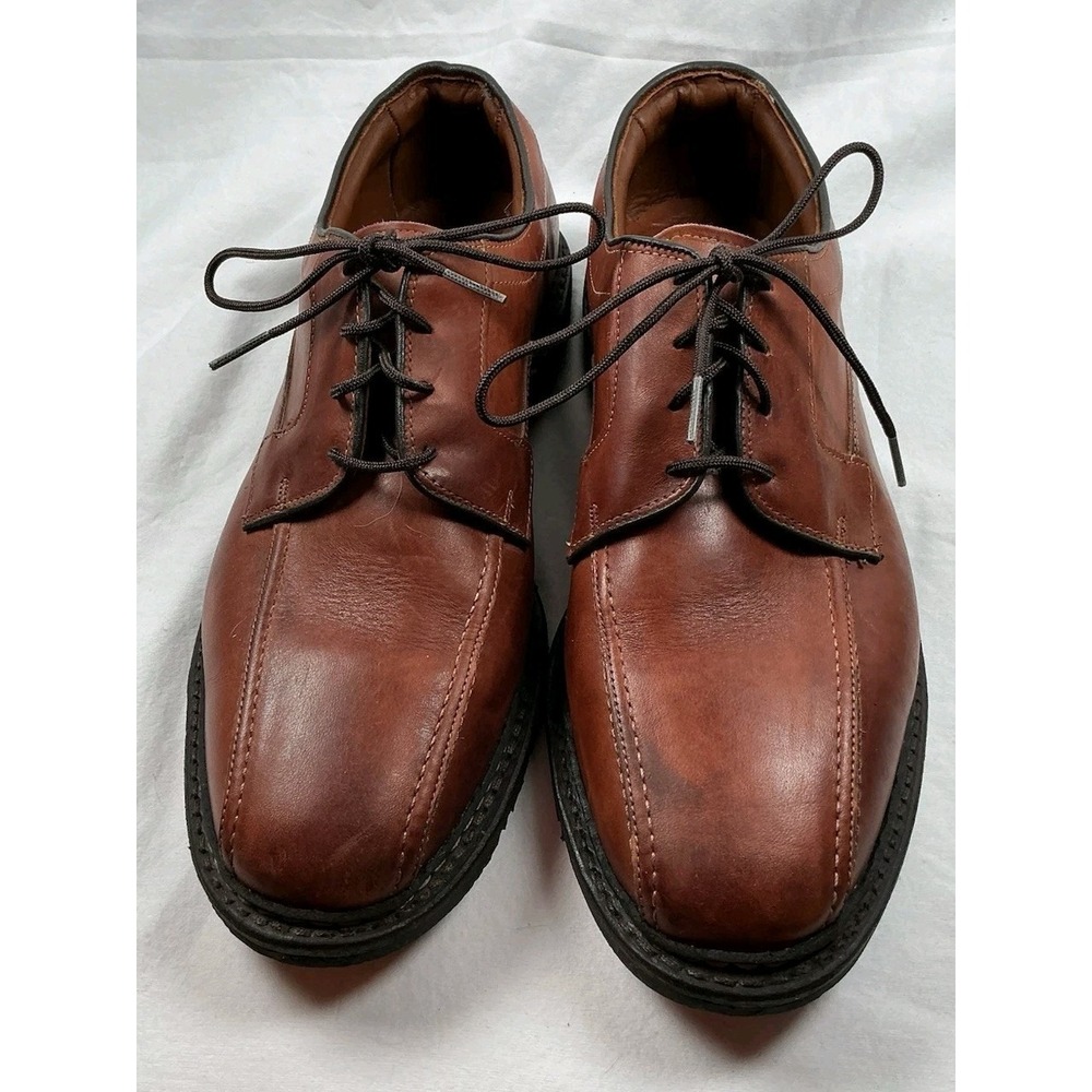 Allen Edmonds Mapleton Brown Leather Oxfords Dress Shoes Mens Sz 10.5D Career - Picture 2 of 7